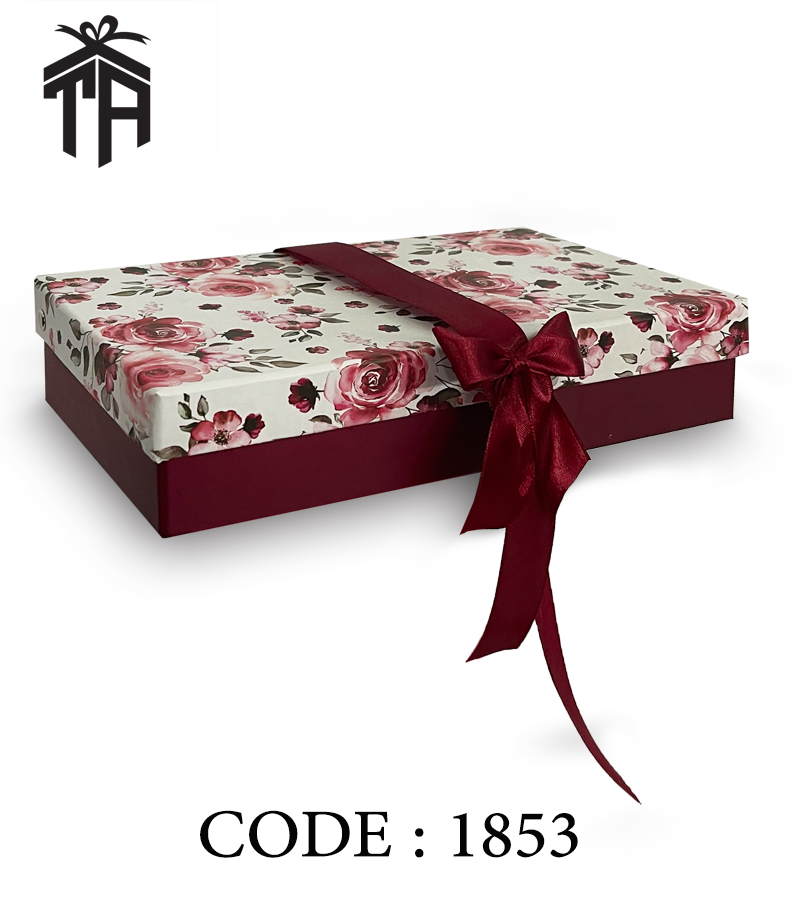 هارد باکس مستطیلی تک سایز لولایی کد 1853